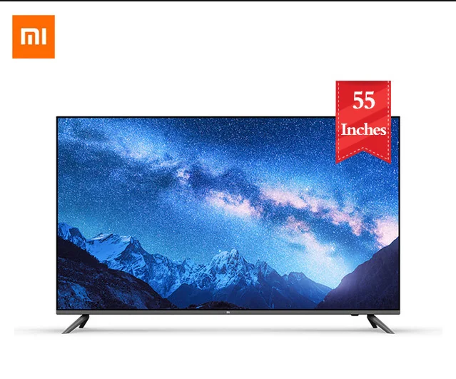 
Xiaomi Full Display TV E 55A 4K 55Inches The New Smart TV 2GB 8GB 64 bit 4 stone Processor Built in Xiaoai Speaker PatchWall TV 