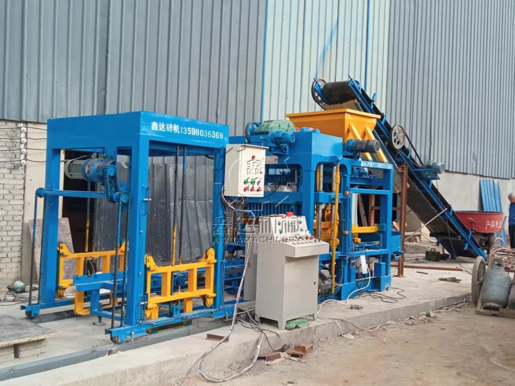 full automatic pavement brick making machine save manpower high output block machine