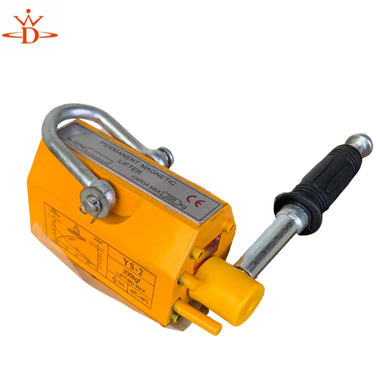 13 Years Experience 0.1 to 10 Tons Permanent Magnetic Lifter Without Electric Lifting Magnet