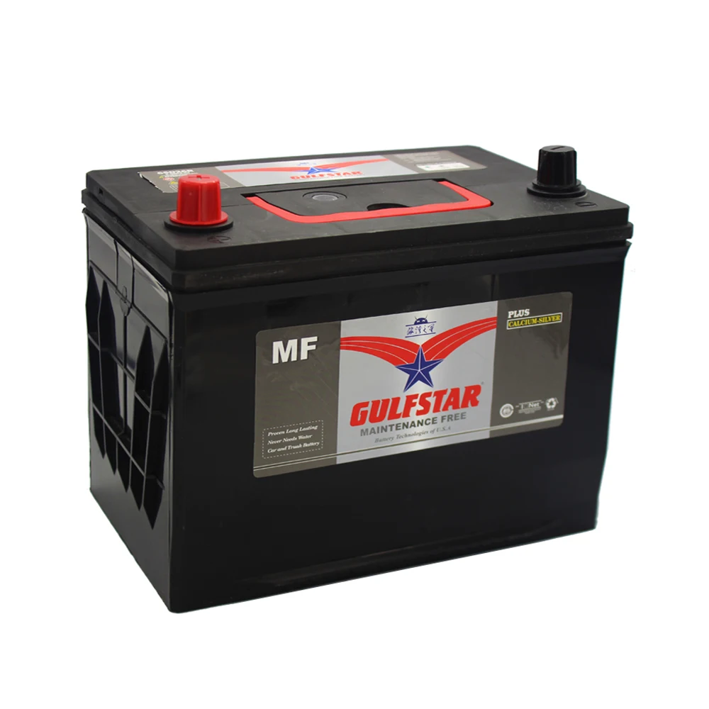 12v 70ah Jis Type Mf JIS 80D26R China Manufacturer Wholesale Lead Acid Auto Car Battery