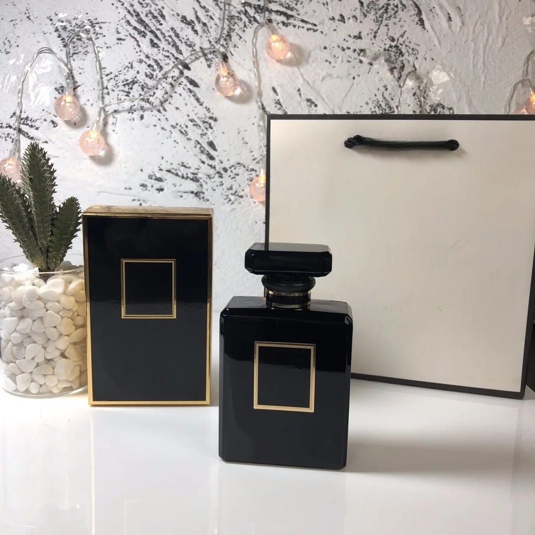 Wholesale original brand perfume black cocoa ladies 100ml lasting perfume body spray fresh Oriental perfume ladies.