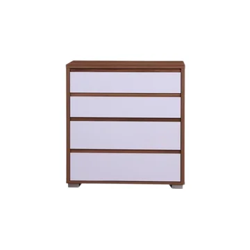 Home Furniture Living Room Furniture Large Wood Wooden Modern Factory Direct Sales Silent Mode Tall Solid Chest of Drawers White