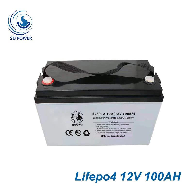 12 v 100 ah 5000-8000 cycles 12.8v 100ah lifepo4 lithium ion battery pack for RV/Camper/Marine/ Overland/Van