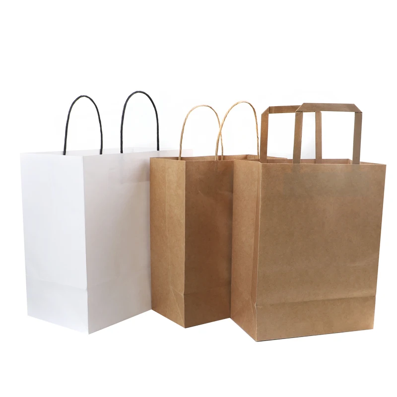 Cheap Price Coffee Shipping Craft Food Customised Paper Bag with Logo Printing