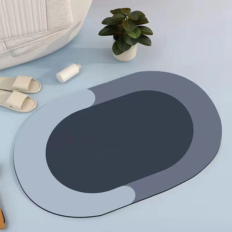 Kingze Quick Dry Luxury Bathroom Mat Anti Slip Bath Mats for Bathroom