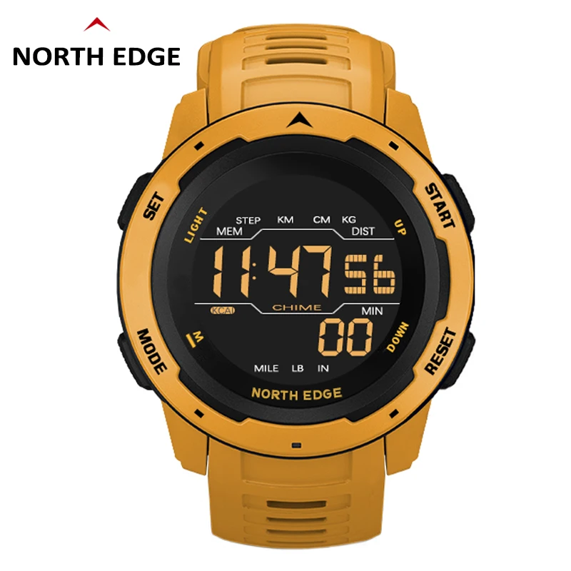 North Edge Outdoor Multi-function Pedometer Sports Watch Calorie Back-light Waterproof Mountaineer Smart Watch