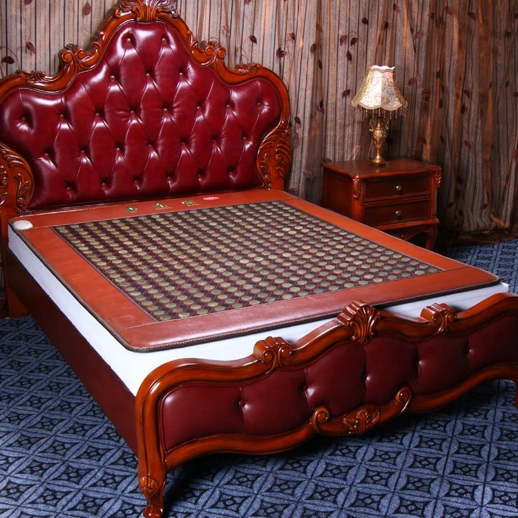 Massage  mat mattress jade stone bed mat heating massage far infrared made in China
