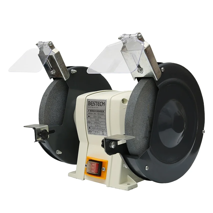 MD3220F 8 дюймовый настольный шлифовальный станок большой уход за кожей лица скамья ленточно-шлифовальный шлифовальные машины