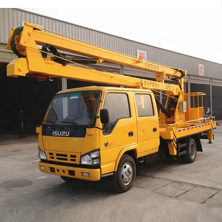 Cheap price 4x2 aerial truck 12m High Altitude Operation Platform Truck Overhead Working Truck