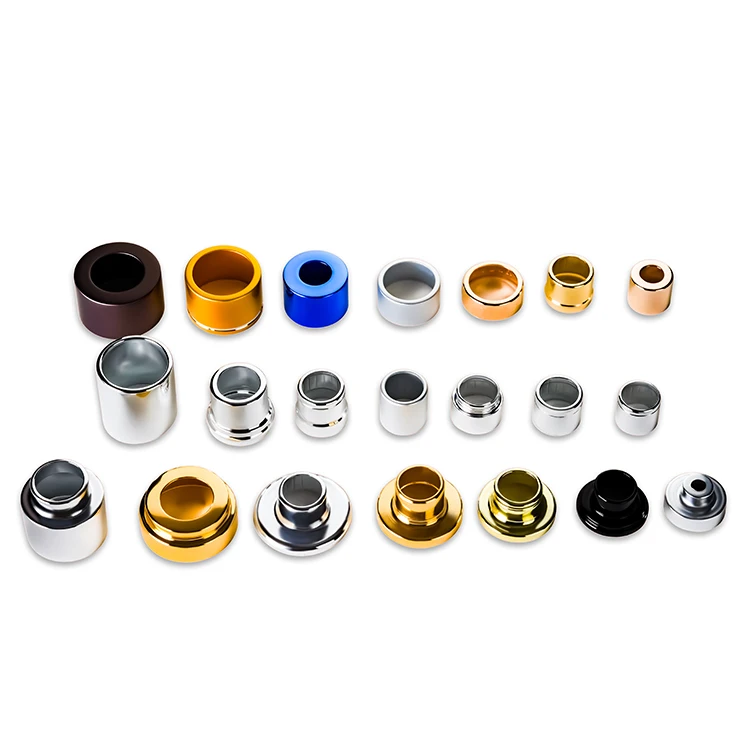 Магнитный колпачок для духов алюминиевый FEA 15 мм золотой серебряный флакона