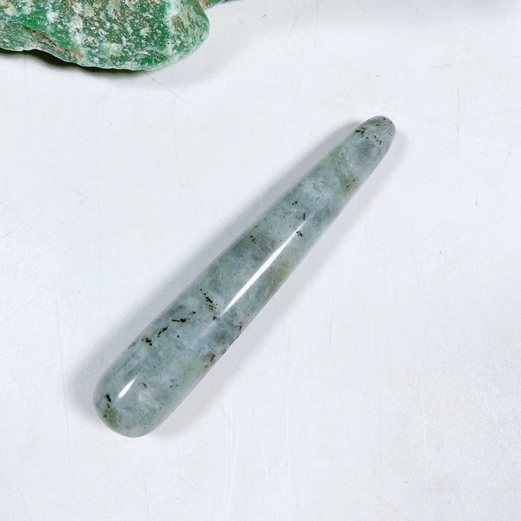 Most Powerful Healing Crystal Labradorite Smooth Massage Wand For Healing And Meditation
