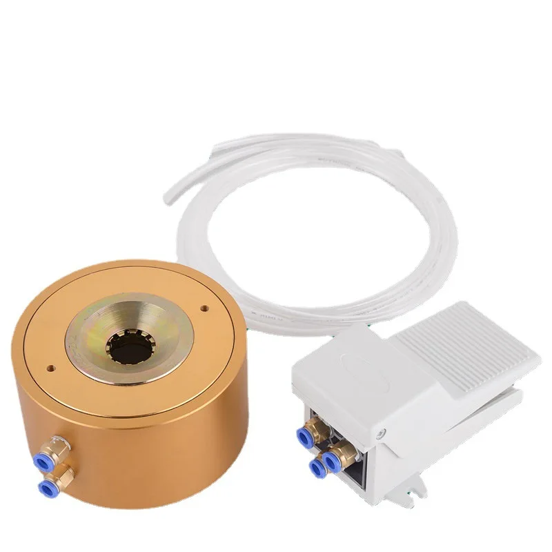 Lightbulb Socket Locking Device Pneumatic Desktop Lamp Holder round Bulb Lock Press E27/B22/E14/E17