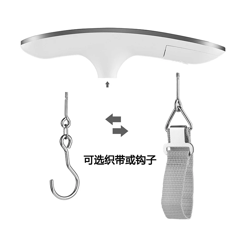 China Manufacturer Wholesale Case Weigher Handheld Scales to Weigh Suitcase with Laser engraved Logo