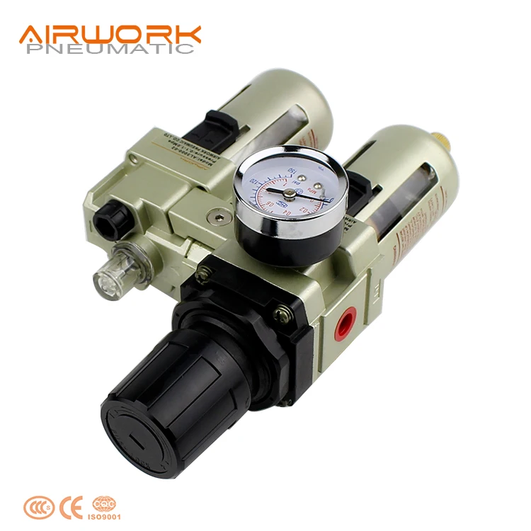 SMC type AC series filter regulator and lubricator assembly pneumatic air service unit
