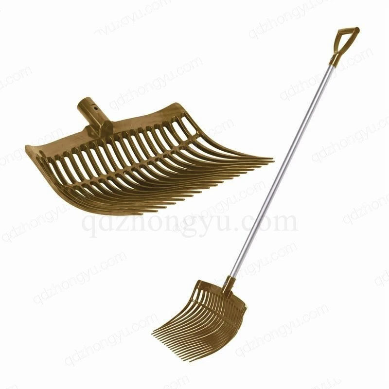 ABS Fork with aluminium handle Hay fork for stable cleaning bedding fork