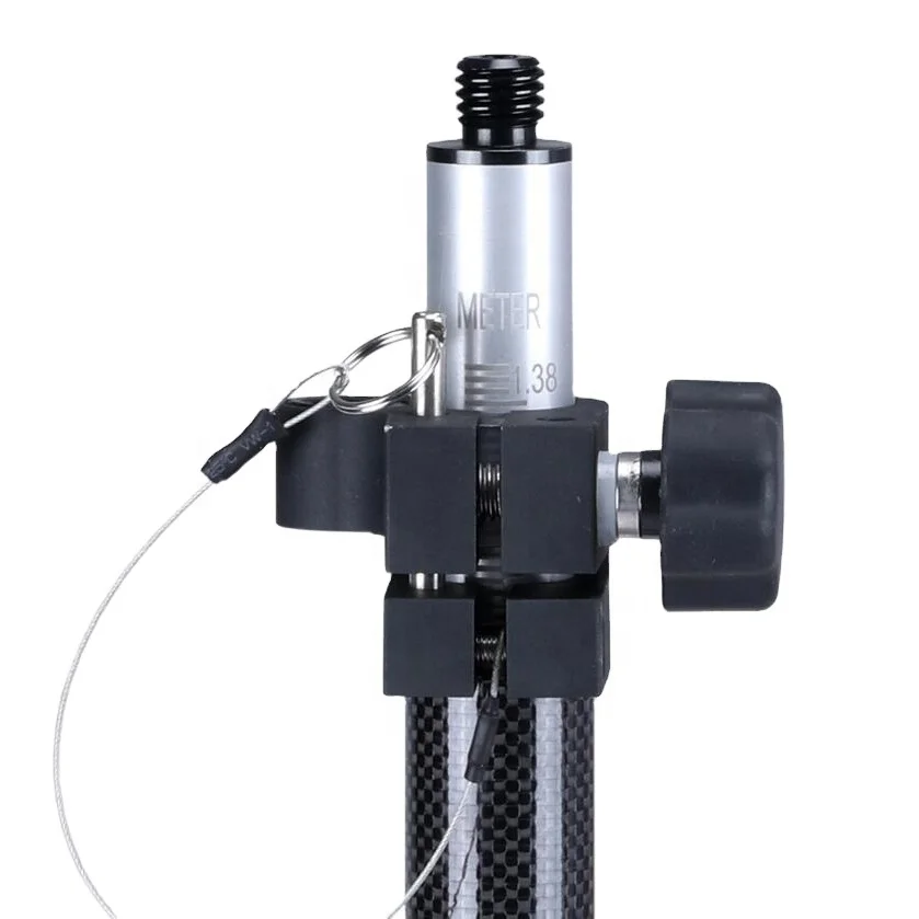 2.5 M GPS RTK GNSS Telescopic Rover Pole Trimble Sokkia South GPS Surveying Pole GLS25