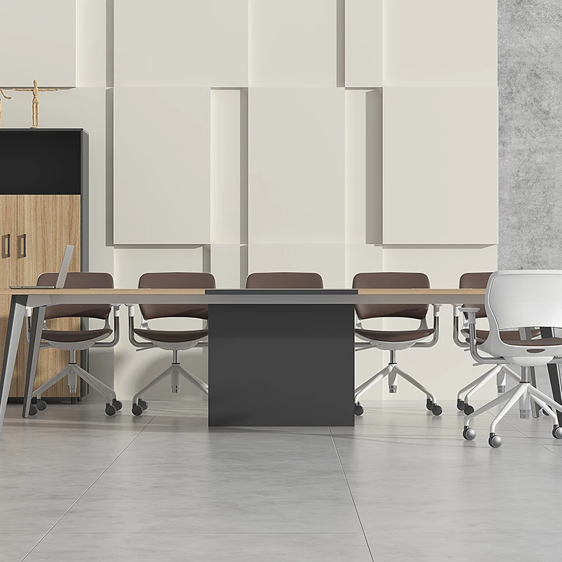 Современный офисный стол для переговоров современный заседаний в зале 10 мест офисные столы