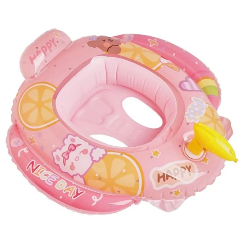 New Design Baby Pool Float Baby Inflatable Floating Seat Boat Suitable for Swimming Pool Summer Outdoor Swimming Ring Gift