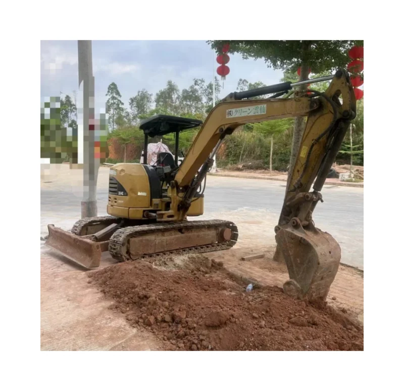 Second Hand Cat 303 304 305 3ton Caterpillar Excavator 303e Small Excavator Good Quality  Cat 303cr Mini 4 tons excavator