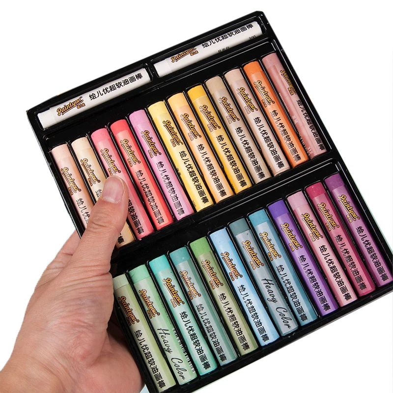 Paintyou Arts Oil Pastels Set Oil Mixture wax Particles lubricant calcium Carbonate  pigment Kids Drawing Toys Art Paint 10 Sets