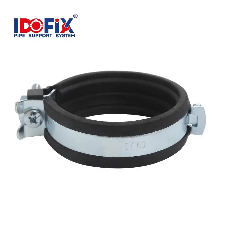 Top rated Quick Release Lock Heavy Duty Pipe Clamp With Rubber Adjustable Pipe Clip l Clamp