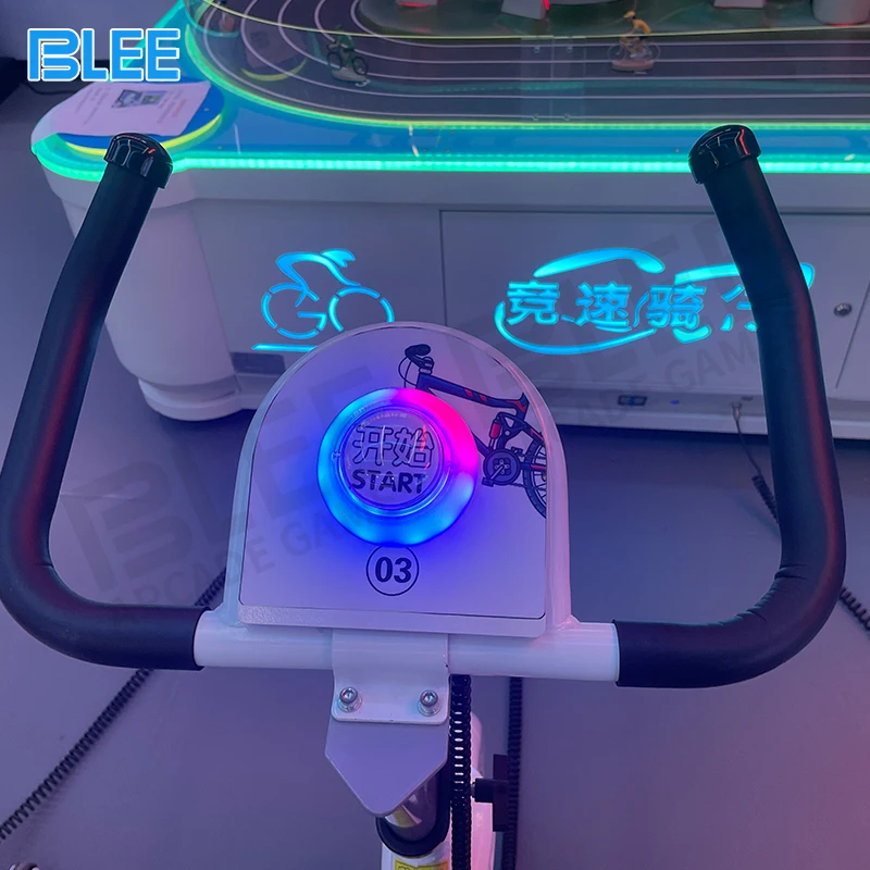 Amusement Park Entertainment Sport Theme Playground Interactive Bicycle Simulator Cycling Racing Game Machine