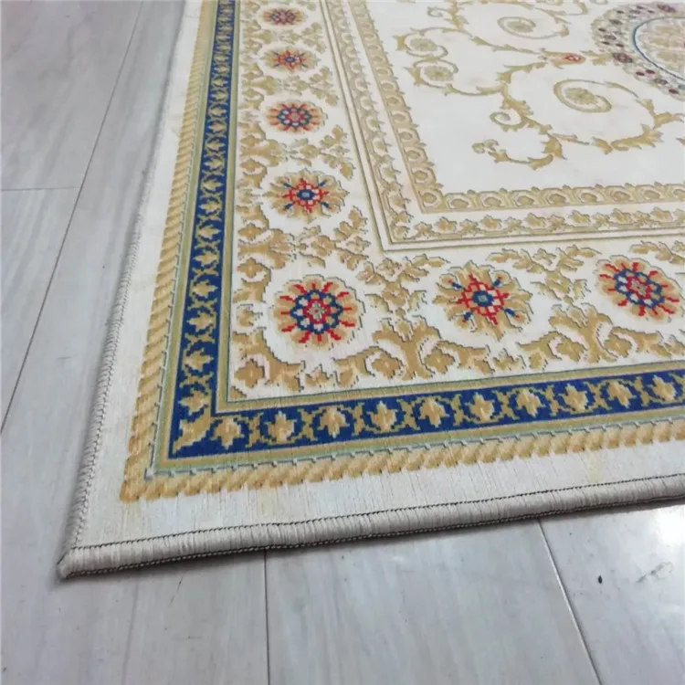 100% polyester chenille  Machine made Printed persian carpet  prices