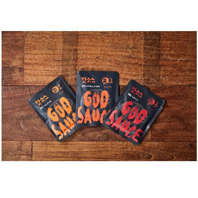 Best Selling Authentic Chili Sauce Bechamel Sauce Korean High Quality Food Cooking God Sauce 60g *4pack