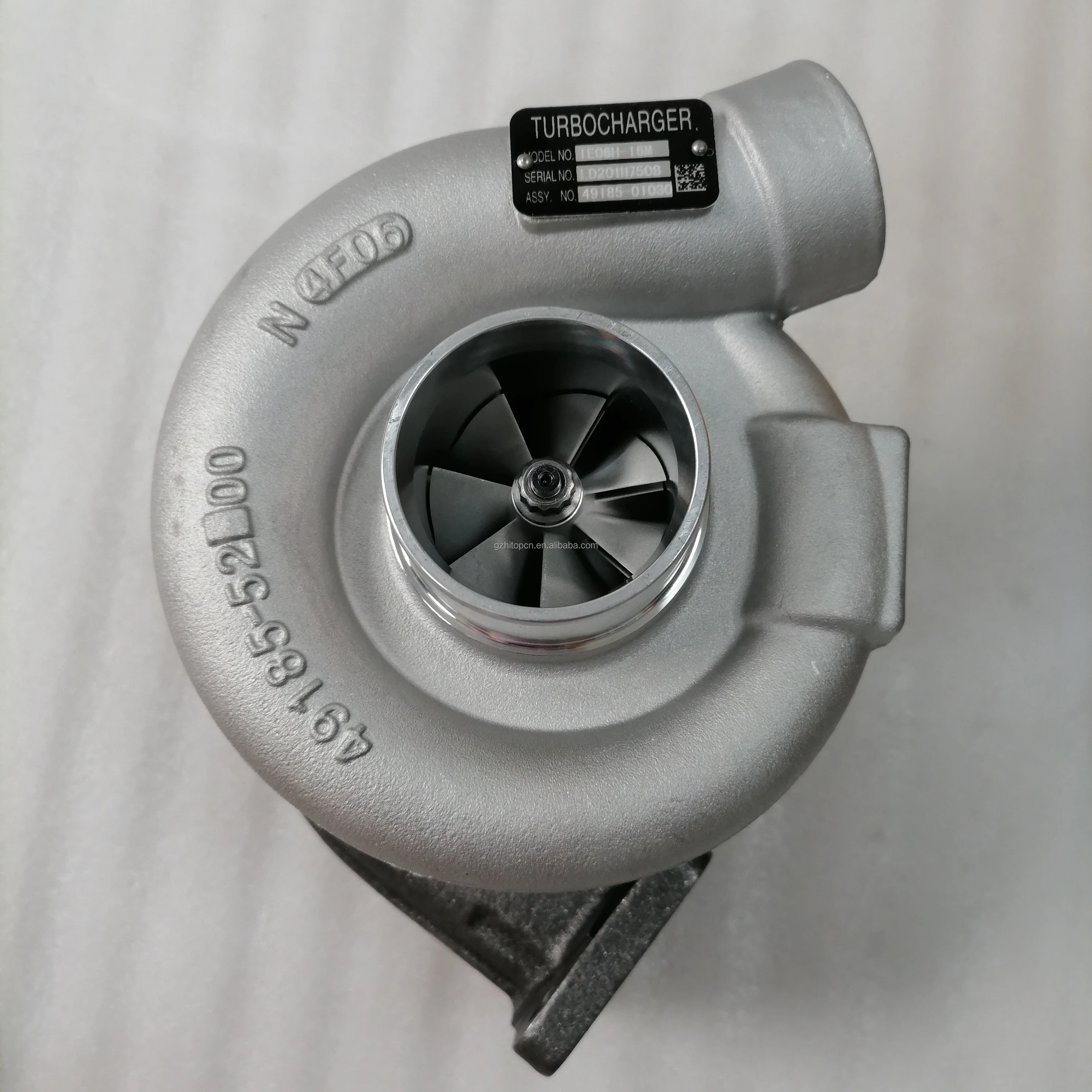 Excavator parts SK200-6 SK210-6 engine turbocharger 6D16 engine turbo 49185-01030