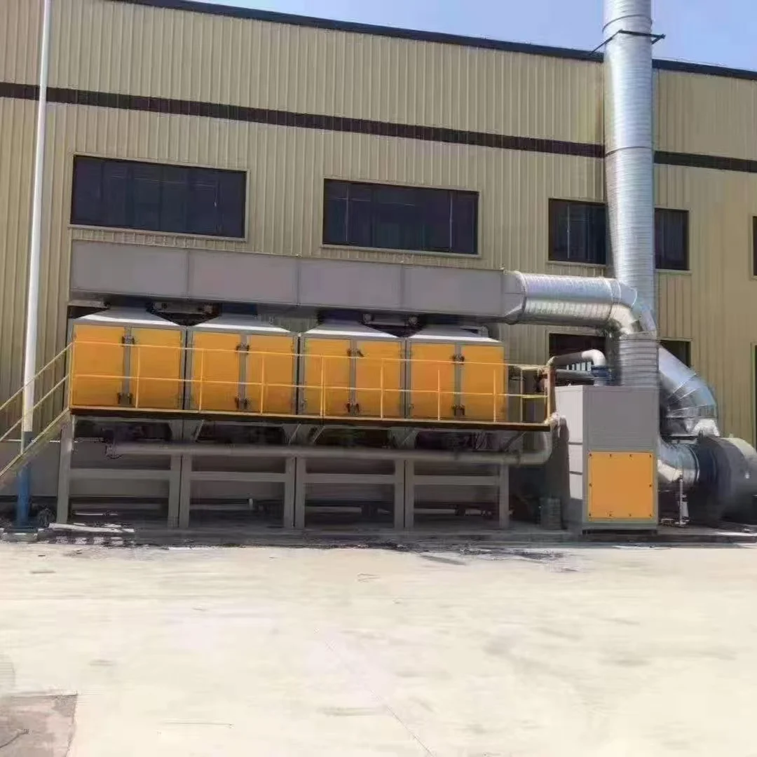 Decomposing organic waste gas Activated carbon adsorption +CO catalytic combustion