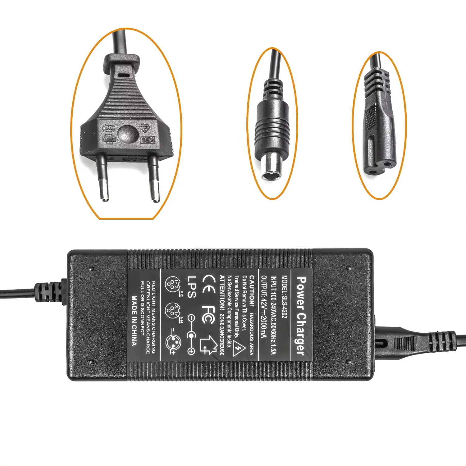 Scooter Power Charger 42/36V2A EU/ US/UK Plug for M365  ES1/ES2 Scooter Electric Scooter Part Battery Charger
