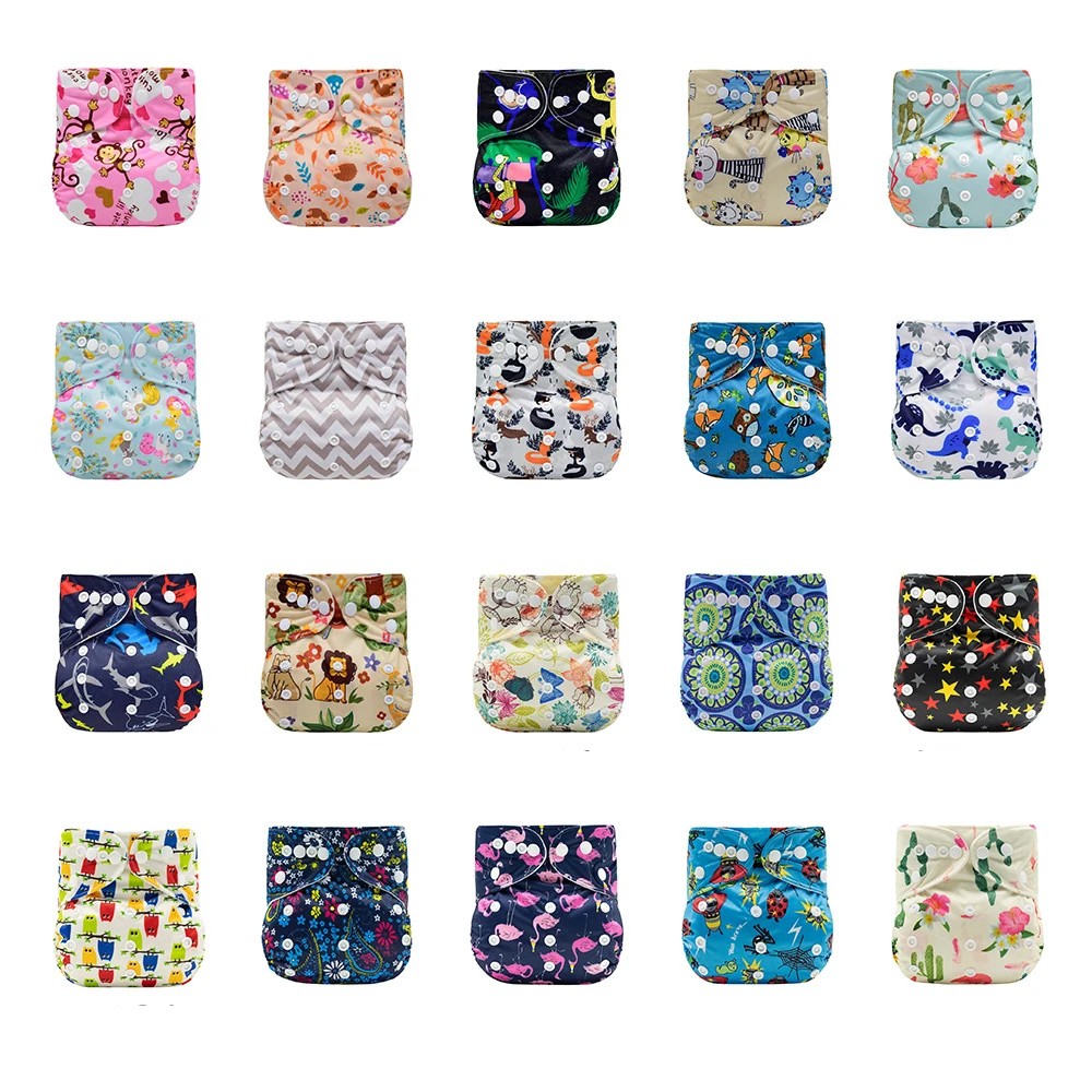 Reusable Cloth Diapers Baby Cloth Diaper for Sale Baby Cloth Diaper Washable OEM ODM Support in LOW MOQ
