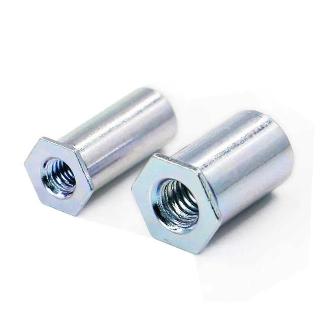 6# 8# INCH M3 M4 M5 M6 half all threaded carbon stainless steel aluminum round hex flat head waterproof clinching standoffs