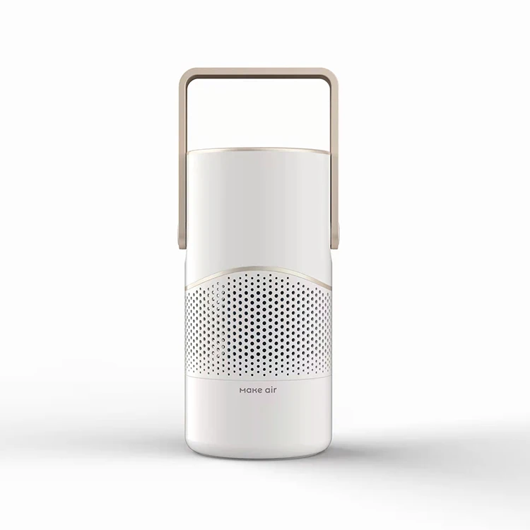 Белый очиститель воздуха, очиститель воздуха для автомобиля, освежитель воздуха, анион, озоновый ионизатор, Автомобильный увлажнитель, очиститель воздуха, маленький портативный