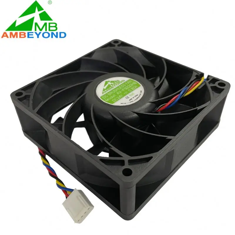 92x92x32 9cm 92mm Cooling Dc Low Noise 9232 5v 12v 24v Sleeve Bearing Industrial Fan For Charging Pile