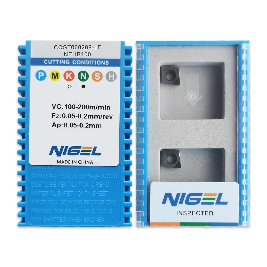 Nigel Economical CNC Lathe Blade CCGT060208 CBN PCD Inserts Customized OEM/ODM Turning Tools for CNC Machine Tools