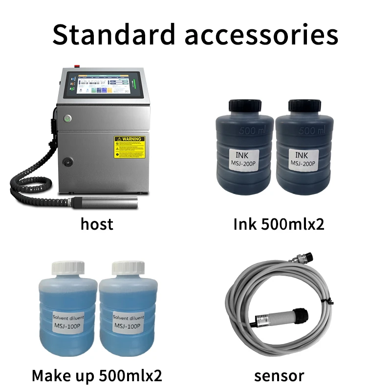 MASIJET Arabic Hot Selling High Quality HD Online Inkjet Printers Validity Shelf Life Encoder Free Ink