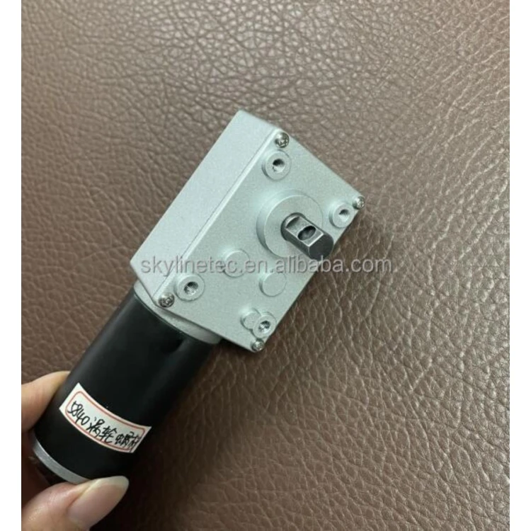 Wholesale High Torque 24v Small Brush DC Micro Worm Gear Motor