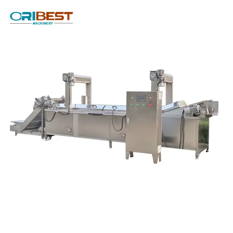 Mini Meatballs Melon Seed Nori Seaweed Snacks Frying Machine Making Machine Fries Potatoes Chips Instant Fried Noodle Machine