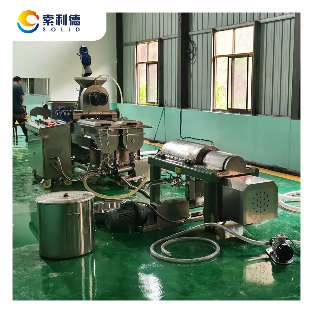 500KG/H Olive Oil Extraction Machine By 2 Phase Separation Extraction