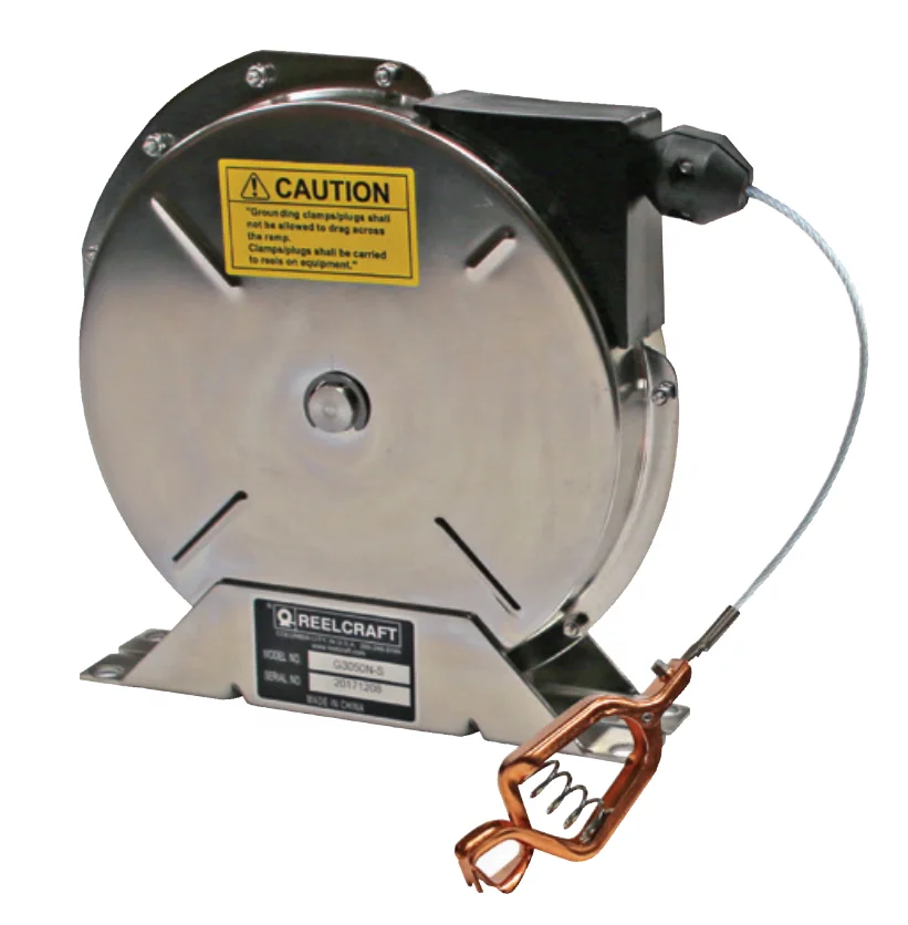 
REELCRAFT - G3050 G3050N - Static Discharge Reel Grounding Reel 