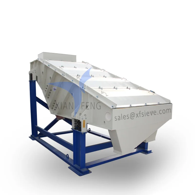 Five Layer with Six Discharge Port Sieve Machine,XIAN FENG Vibration Screen Manufactures,High Yield Granite Probability Sieve