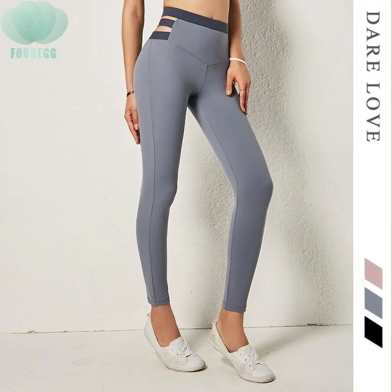 Леггинсы женские для занятий йогой, удобные быстросохнущие персиковые штаны для фитнеса, подтягивающие бедра, с сильным потоотделением, для летнего сезона