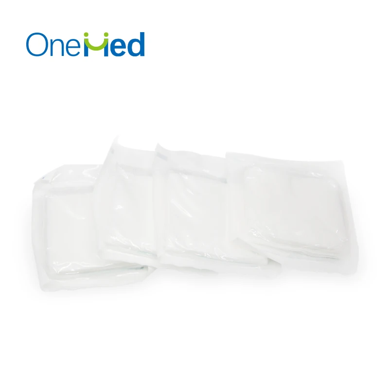 Highly absorbent Non-Woven Gauze Swabs sterile package 10 x 10 cm 4Ply