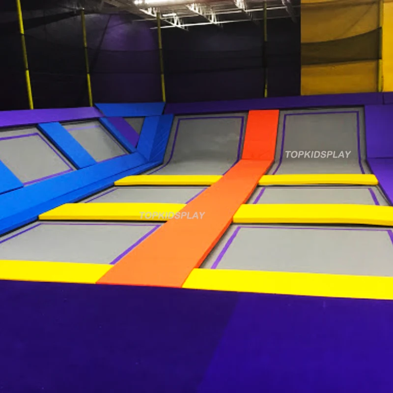 TOPKIDSPLAY Playground jumping adult Trampoline Park indoor for Sale