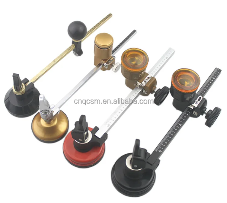 Industrial Grade Diamond Glass Cutter Sharp Wheel Blade  Compasses Suction  Circle Round Glass Cutter