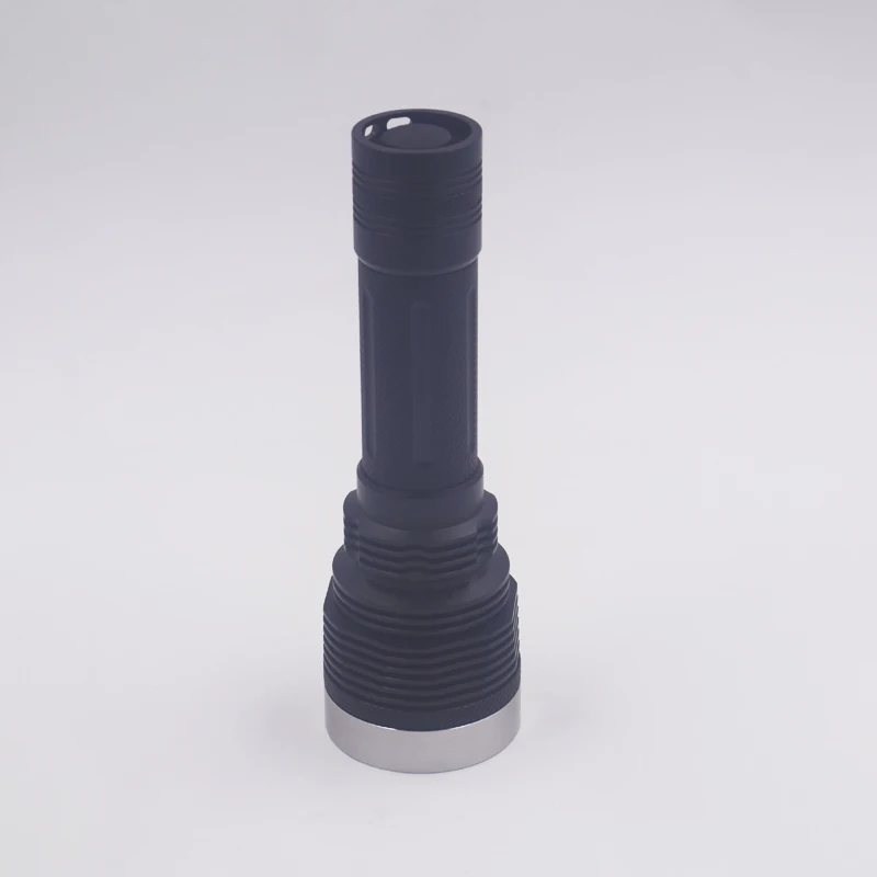 P18 Flashlight with XHP70.2 6500K 5000K 4000K 3000K 6V LED Emitter Rechargeable Copper DTP Board ar-coated Glass 21700 Battery