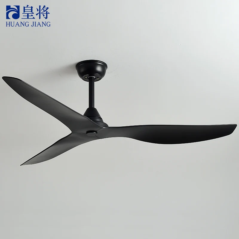 Best-Selling Modern Ceiling Fan with Simple Pure Color Design, 45 Inch Options, 220V, Remote Control, & 3 Durable ABS Blades