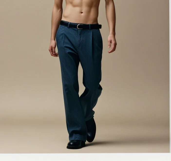 Water resistant feature benefit Mens leisure trousers made of polyester cotton blend, Feature Water resistance Benefit
