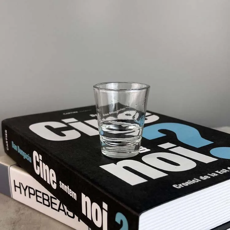 Custom Logo 58ml 2oz Clear Shot Glass Engraved Etched Decal Mini Whiskey Cocktail Tequila Vodka Souvenir Bar Glassware Shots